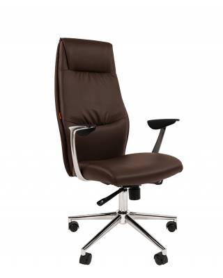 Кресло руководителя Chairman Vista (коричневая экокожа)