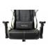 Кресло игровое геймерское Бюрократ VIKING 5 AERO WHITE черный/белый искусственная кожа. Фото товара с разных ракурсов.