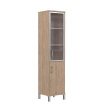 Шкаф-колонка комбинированная B 431.4(R) Дуб Девон 475х450х2054 