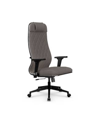 Кресло руководителя Мetta L 1m 40M/2D MPES (Кожа MPES - Серый)