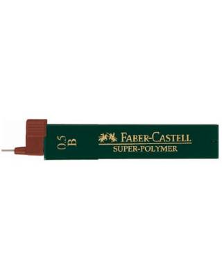 Грифель Faber-Castell Superpolymer 120500 0.5мм HB (12гриф) туба