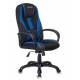 Кресло игровое Бюрократ VIKING-9/BL+BLUE черный/синий искусст.кожа/ткань. Фото товара с разных ракурсов.
