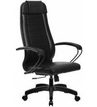 Кресло руководителя МЕТТА Комплект 28 пластик черное (перфорированная кожа)