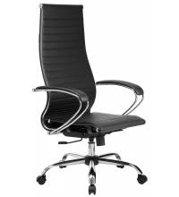 Эргономичное черное кресло руководителя Метта комплект 8