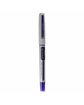 Ручка-роллер Zebra ZEB-ROLLER BE& DX5 (EX-JB4-BL) 0.5мм игловидный пиш. наконечник синий