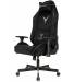 Кресло игровое Knight N1 Fabric черный Light-20 с подголов. крестов. металл. Фото товара с разных ракурсов.