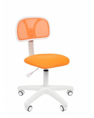 Офисное кресло Chairman 250 Россия белый пластик TW-16/TW-66 оранжевый