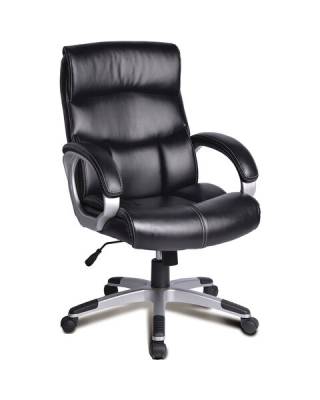 Кресло офисное  "Impulse EX-505", экокожа, черное, 530876