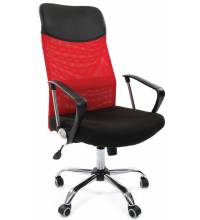 Офисное кресло Chairman 610 Россия 15-21 черный + TW красный