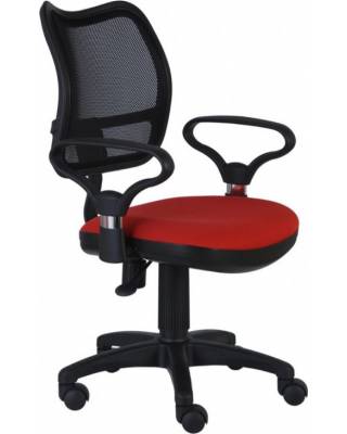 Кресло бюрократ СН-799 (красное)