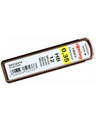Грифель Rotring Tikky S0312410 0.35мм HB (12гриф)