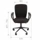 Кресло chairman 9801 black. Фото товара с разных ракурсов.