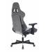 Кресло игровое геймерское Бюрократ VIKING 7 KNIGHT Fabric серый Loft ромбик текстиль/эко.кожа с подголов. крестовина металл. Фото товара с разных ракурсов.