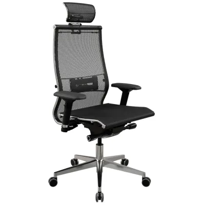 Кресло Метта Samurai S-3 (Черный)