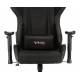 Кресло игровое Бюрократ VIKING 4 AERO BLACK EDITION черный искусст.кожа/ткань. Фото товара с разных ракурсов.