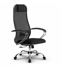 Эргономичное кресло руководителя Метта комплект 15 черный ch