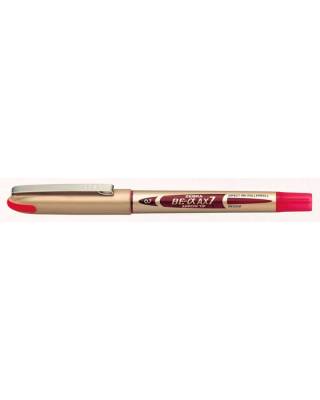 Ручка-роллер Zebra ZEB-ROLLER BE& AX7 (EX-JB7-R) 0.7мм стреловидный пиш. наконечник красный