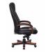 Кресло бюрократ T-9923 WALNUT_BLACK   (Натуральная кожа). Фото товара с разных ракурсов.