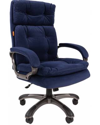 Офисное кресло Chairman 442 Россия синий текстиль