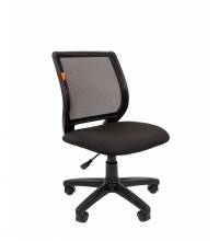 Кресло chairman 699 без подлокотников (Черный текстиль + сетка)