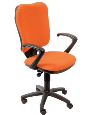 Кресло бюрократ CH-540AXSN (Оранжевое)