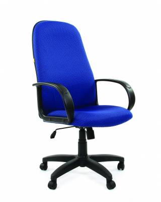 Офисное кресло Chairman 279 Россия JP15-3 черно-голубой