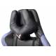 Кресло игровое геймерское Бюрократ VIKING 5 AERO BLUE черный/синий искусственная кожа. Фото товара с разных ракурсов.