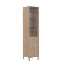 Шкаф-колонка комбинированная B 431.5(L) Дуб Девон 475х450х2054 