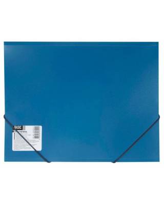 Папка-портфель Silwerhof 255078-02 Basic синий А4