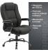 Кресло офисное  PREMIUM "Heavy Duty HD-002", усиленное, НАГРУЗКА до 200 кг, ткань. Фото товара с разных ракурсов.