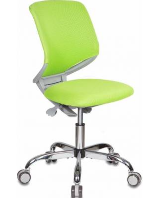 Детское кресло бюрократ KD-7 (Светло-зеленое, ткань TW)