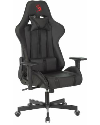 Кресло игровое A4Tech Bloody GC-600 черный эко.кожа крестов. металл