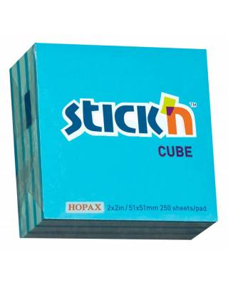 Блок самоклеящийся бумажный Stick`n 21337 51x51мм 250лист. 70г/м2 неон+пастель 2цв.в упак.
