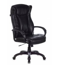 Кресло руководителя Бюрократ CH-879N черный Leather Venge Black искусственная кожа крестовина пластик