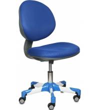 Детское кресло бюрократ KD-6 (Синее, ткань TW)