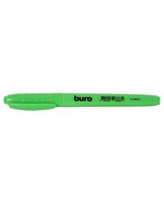 Маркер текстовой Buro 048000404 скошенный пиш. наконечник 1-5мм зеленый