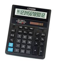 Калькулятор CITIZEN SDC 888TII, 12-разрядный, черный