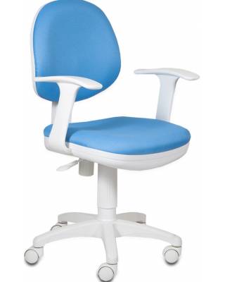 Кресло бюрократ CH-W356 AXSN (Голубое)