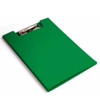 Папка клип-борд Бюрократ -PD602GRN A4 пластик 1.2мм зеленый