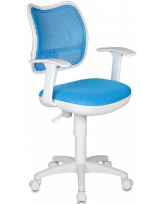 Кресло бюрократ CH-W797 AXSN (Светло-голубой, ткань TW)