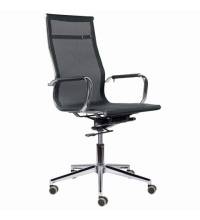 Кресло офисное  PREMIUM "Net EX-533", хром, сетка, черное, 532546