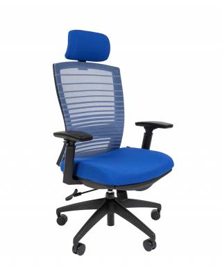 Кресло Chairman 285 N (синяя TW ткань)