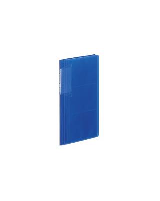Визитница Kokuyo NOVITA 191x119мм (180 визиток) пластик 30стр. синий