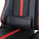 Кресло компьютерное  "GT Carbon GM-120", две подушки, экокожа, черное/красное, 531931. Фото товара с разных ракурсов.