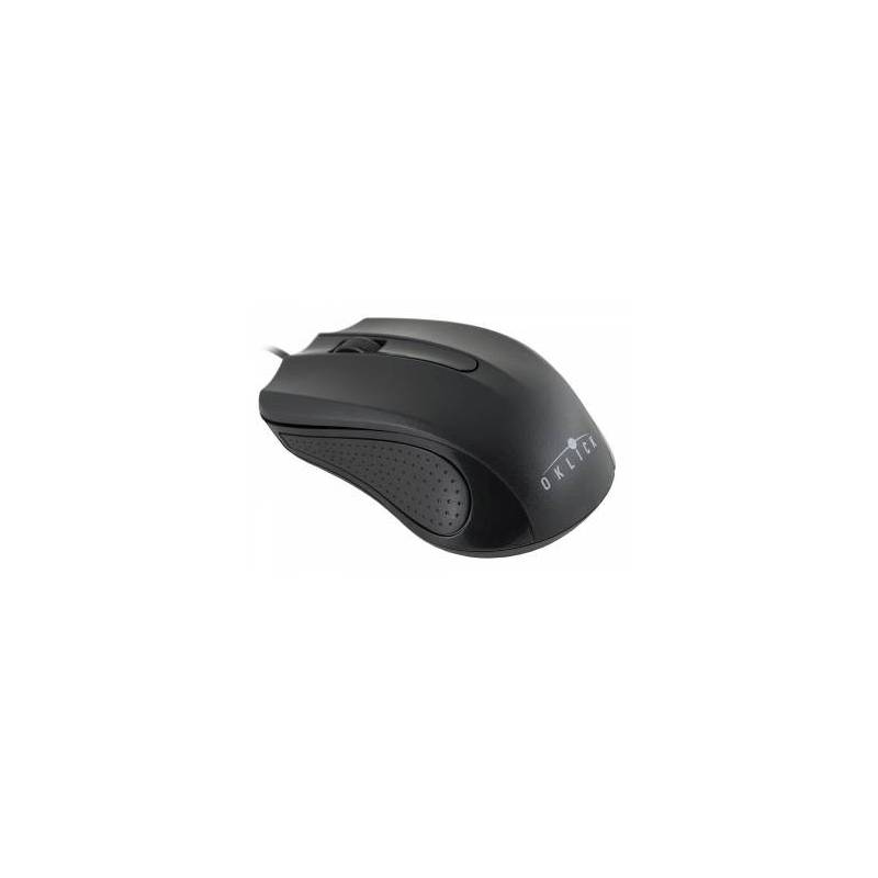 Мышь Oklick 225M черный  оптическая (1200dpi) USB (2but) главное фото