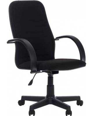 Кресло руководителя Менеджер-5 (черная ткань)