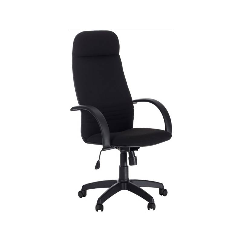 Кресло руководителя Пилот 1 (черная ткань) главное фото