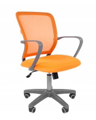 Офисное кресло Chairman 698 Россия сер.пластик TW оранжевый