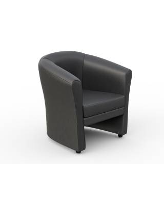 Кресло-диван Крон черное