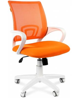 Кресло chairman 696W (оранжевое)